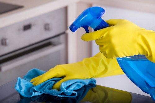 Deep cleaning a Wimbledon kitchen during a one-off cleaning appointment