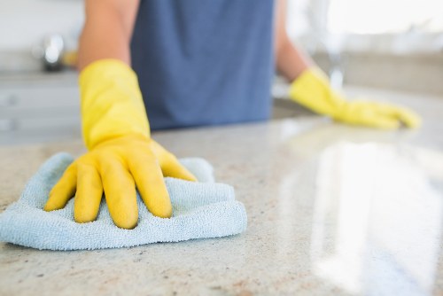 Regular home cleaning in a Wimbledon flat near the station